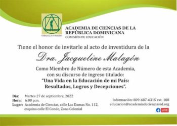 Academia Ciencias investirá a Jacqueline Malagón como Miembro de Número