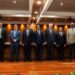 Ángel Brito, Dr. Eduardo Jorge Prats, Dr. Luis Arias, Dr. Manuel Herrera Carbuccia, Dr. Rafael Alburquerque, magistrado Napoleón R. Estévez Lavandier y Dr. Héctor Arias Bustamante.