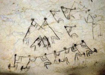 Primera datación absoluta mediante carbono 14 del arte rupestre prehispánico en las cuevas de Borbón